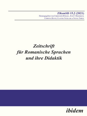 cover image of Zeitschrift für Romanische Sprachen und ihre Didaktik